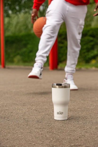 40 oz tumbler - Vacuum Insulated Tumbler with Straw - Leak Proof Stainless Steel Travel Mug - Double Wall Iced Coffee Cup - Reusable Water Bottle - Gifts for Mom, Women and Men (Cupcake Pink)