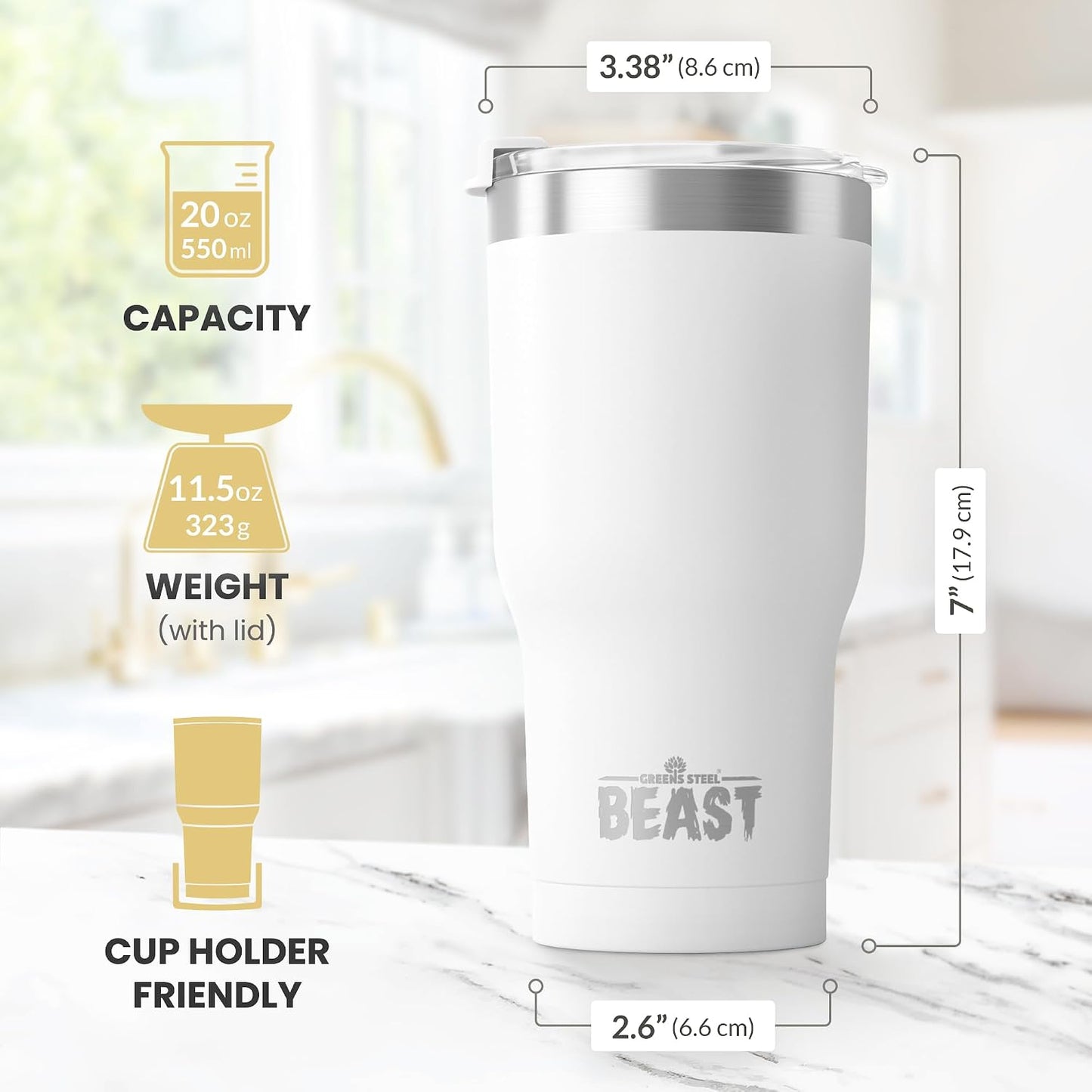 40 oz tumbler - Vacuum Insulated Tumbler with Straw - Leak Proof Stainless Steel Travel Mug - Double Wall Iced Coffee Cup - Reusable Water Bottle - Gifts for Mom, Women and Men (Cupcake Pink)