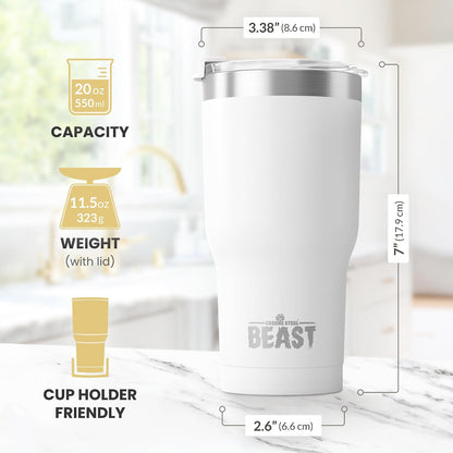 40 oz tumbler - Vacuum Insulated Tumbler with Straw - Leak Proof Stainless Steel Travel Mug - Double Wall Iced Coffee Cup - Reusable Water Bottle - Gifts for Mom, Women and Men (Cupcake Pink)