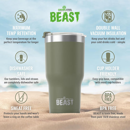 40 oz tumbler - Vacuum Insulated Tumbler with Straw - Leak Proof Stainless Steel Travel Mug - Double Wall Iced Coffee Cup - Reusable Water Bottle - Gifts for Mom, Women and Men (Cupcake Pink)