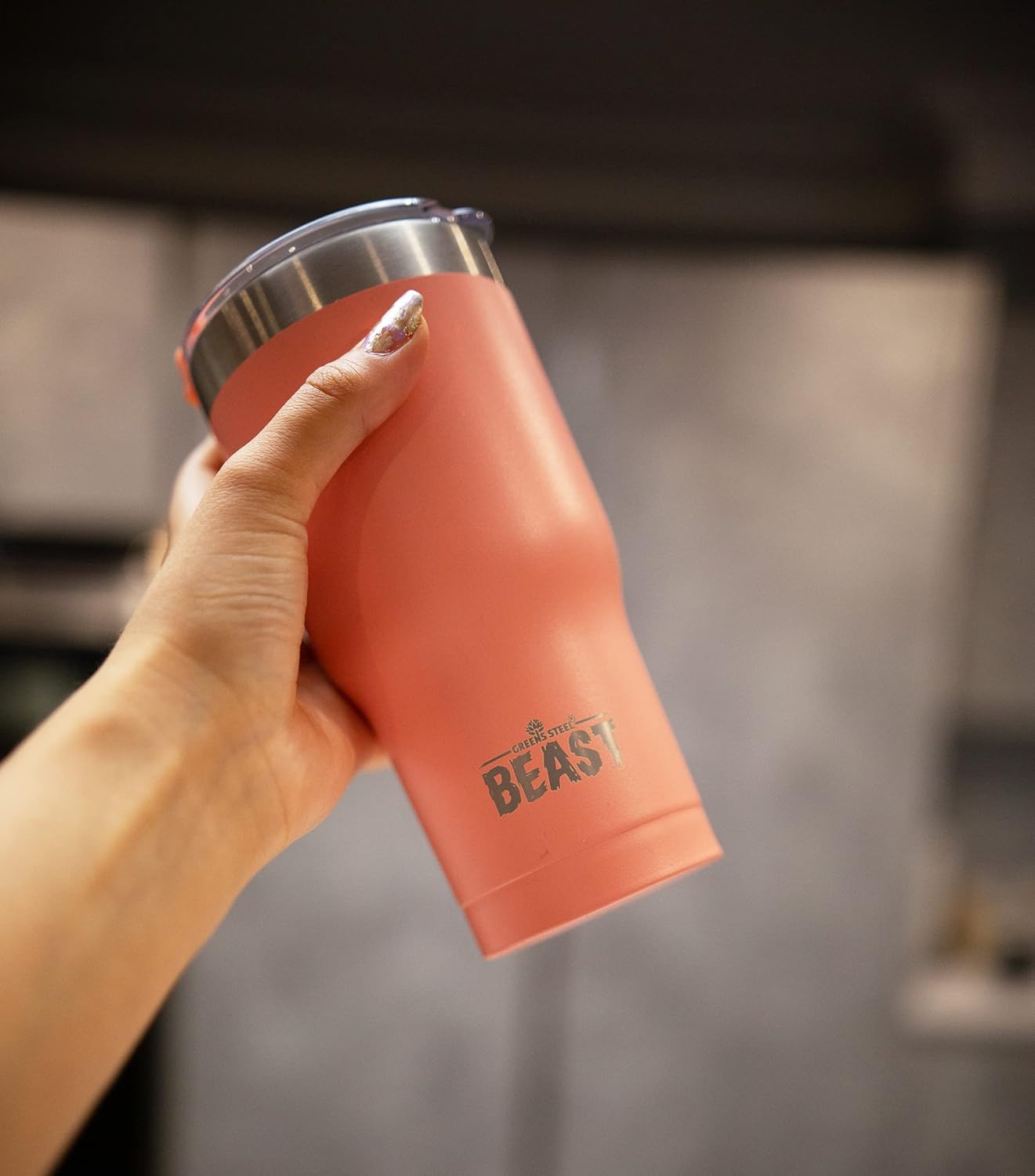 40 oz tumbler - Vacuum Insulated Tumbler with Straw - Leak Proof Stainless Steel Travel Mug - Double Wall Iced Coffee Cup - Reusable Water Bottle - Gifts for Mom, Women and Men (Cupcake Pink)