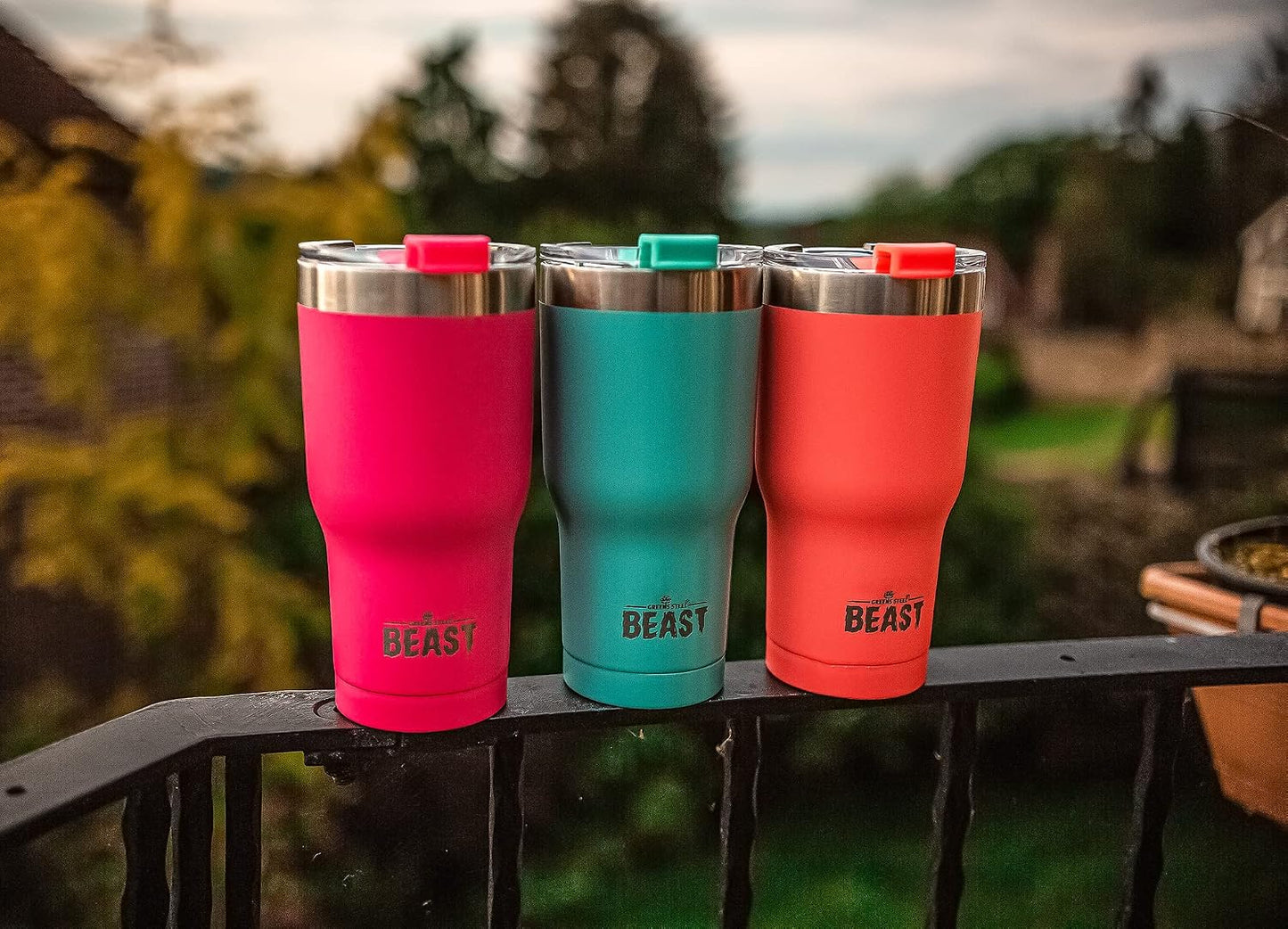 40 oz tumbler - Vacuum Insulated Tumbler with Straw - Leak Proof Stainless Steel Travel Mug - Double Wall Iced Coffee Cup - Reusable Water Bottle - Gifts for Mom, Women and Men (Cupcake Pink)