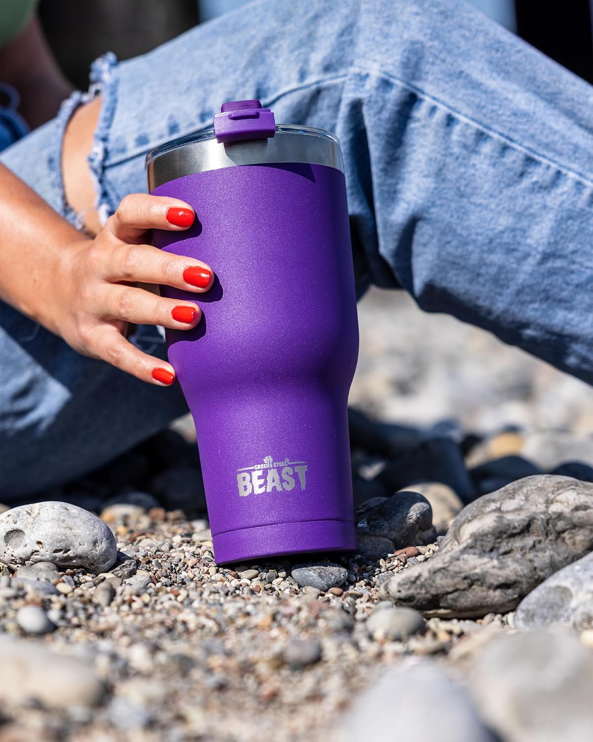 40 oz tumbler - Vacuum Insulated Tumbler with Straw - Leak Proof Stainless Steel Travel Mug - Double Wall Iced Coffee Cup - Reusable Water Bottle - Gifts for Mom, Women and Men (Cupcake Pink)