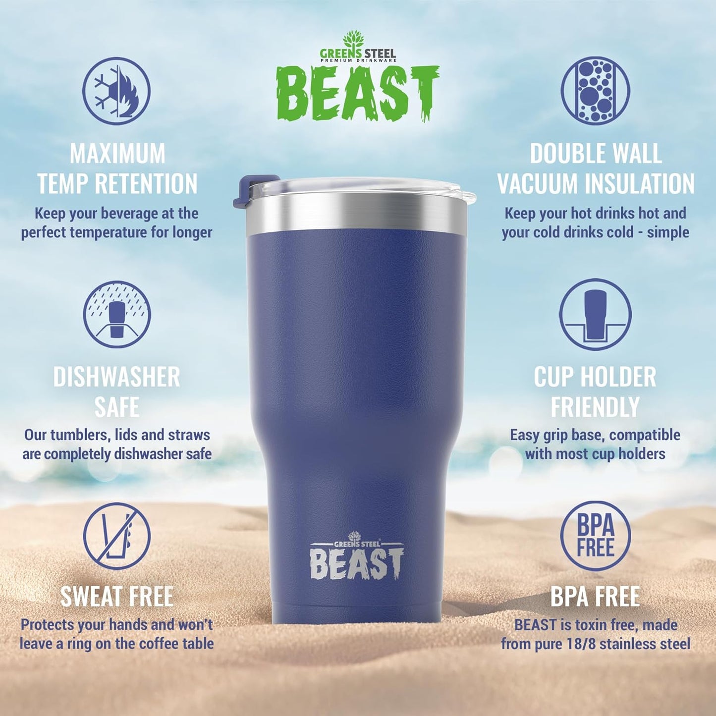 40 oz tumbler - Vacuum Insulated Tumbler with Straw - Leak Proof Stainless Steel Travel Mug - Double Wall Iced Coffee Cup - Reusable Water Bottle - Gifts for Mom, Women and Men (Cupcake Pink)