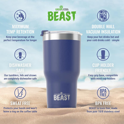 40 oz tumbler - Vacuum Insulated Tumbler with Straw - Leak Proof Stainless Steel Travel Mug - Double Wall Iced Coffee Cup - Reusable Water Bottle - Gifts for Mom, Women and Men (Cupcake Pink)