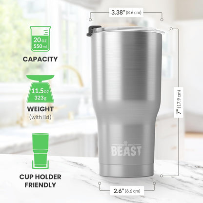 40 oz tumbler - Vacuum Insulated Tumbler with Straw - Leak Proof Stainless Steel Travel Mug - Double Wall Iced Coffee Cup - Reusable Water Bottle - Gifts for Mom, Women and Men (Cupcake Pink)