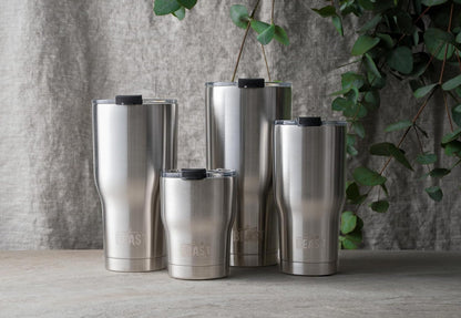 40 oz tumbler - Vacuum Insulated Tumbler with Straw - Leak Proof Stainless Steel Travel Mug - Double Wall Iced Coffee Cup - Reusable Water Bottle - Gifts for Mom, Women and Men (Cupcake Pink)