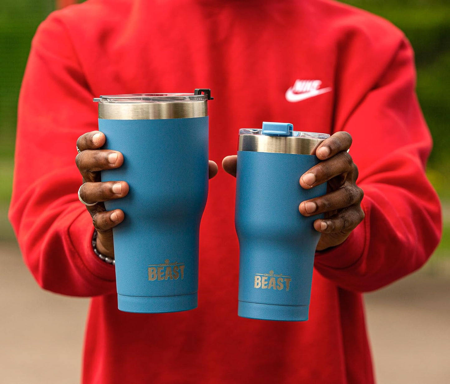 40 oz tumbler - Vacuum Insulated Tumbler with Straw - Leak Proof Stainless Steel Travel Mug - Double Wall Iced Coffee Cup - Reusable Water Bottle - Gifts for Mom, Women and Men (Cupcake Pink)