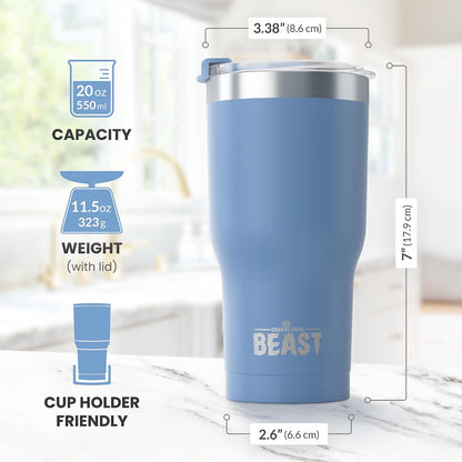 40 oz tumbler - Vacuum Insulated Tumbler with Straw - Leak Proof Stainless Steel Travel Mug - Double Wall Iced Coffee Cup - Reusable Water Bottle - Gifts for Mom, Women and Men (Cupcake Pink)