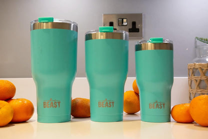 40 oz tumbler - Vacuum Insulated Tumbler with Straw - Leak Proof Stainless Steel Travel Mug - Double Wall Iced Coffee Cup - Reusable Water Bottle - Gifts for Mom, Women and Men (Cupcake Pink)