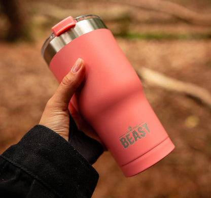 40 oz tumbler - Vacuum Insulated Tumbler with Straw - Leak Proof Stainless Steel Travel Mug - Double Wall Iced Coffee Cup - Reusable Water Bottle - Gifts for Mom, Women and Men (Cupcake Pink)