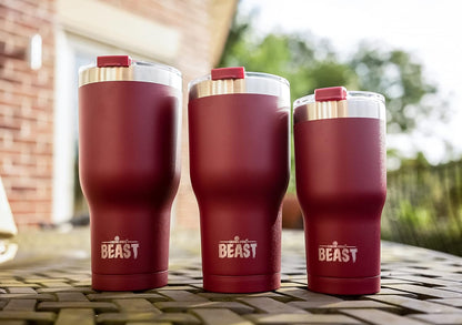 40 oz tumbler - Vacuum Insulated Tumbler with Straw - Leak Proof Stainless Steel Travel Mug - Double Wall Iced Coffee Cup - Reusable Water Bottle - Gifts for Mom, Women and Men (Cupcake Pink)
