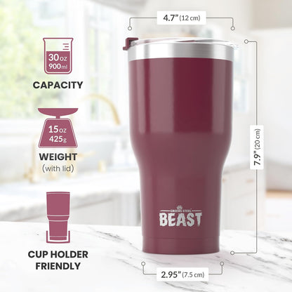 40 oz tumbler - Vacuum Insulated Tumbler with Straw - Leak Proof Stainless Steel Travel Mug - Double Wall Iced Coffee Cup - Reusable Water Bottle - Gifts for Mom, Women and Men (Cupcake Pink)