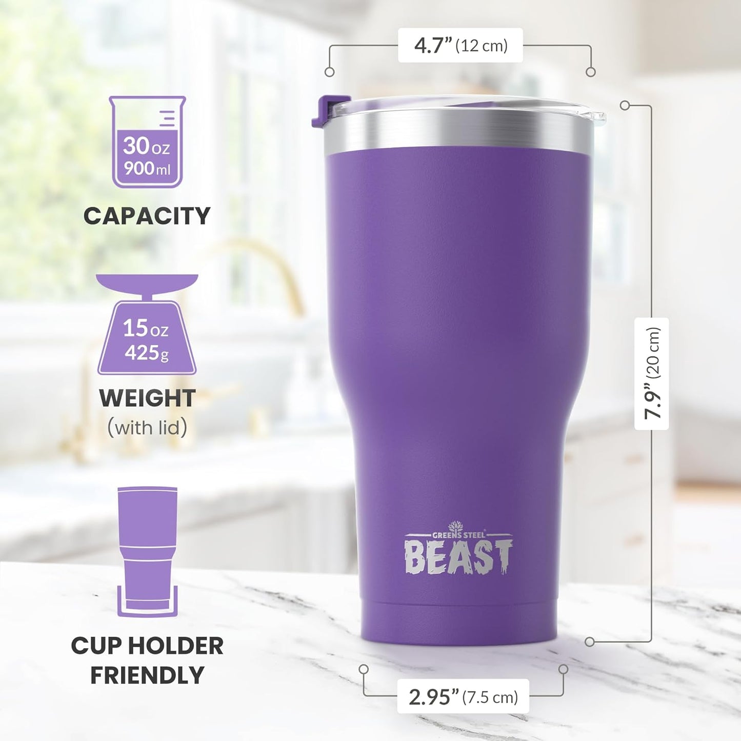 40 oz tumbler - Vacuum Insulated Tumbler with Straw - Leak Proof Stainless Steel Travel Mug - Double Wall Iced Coffee Cup - Reusable Water Bottle - Gifts for Mom, Women and Men (Cupcake Pink)