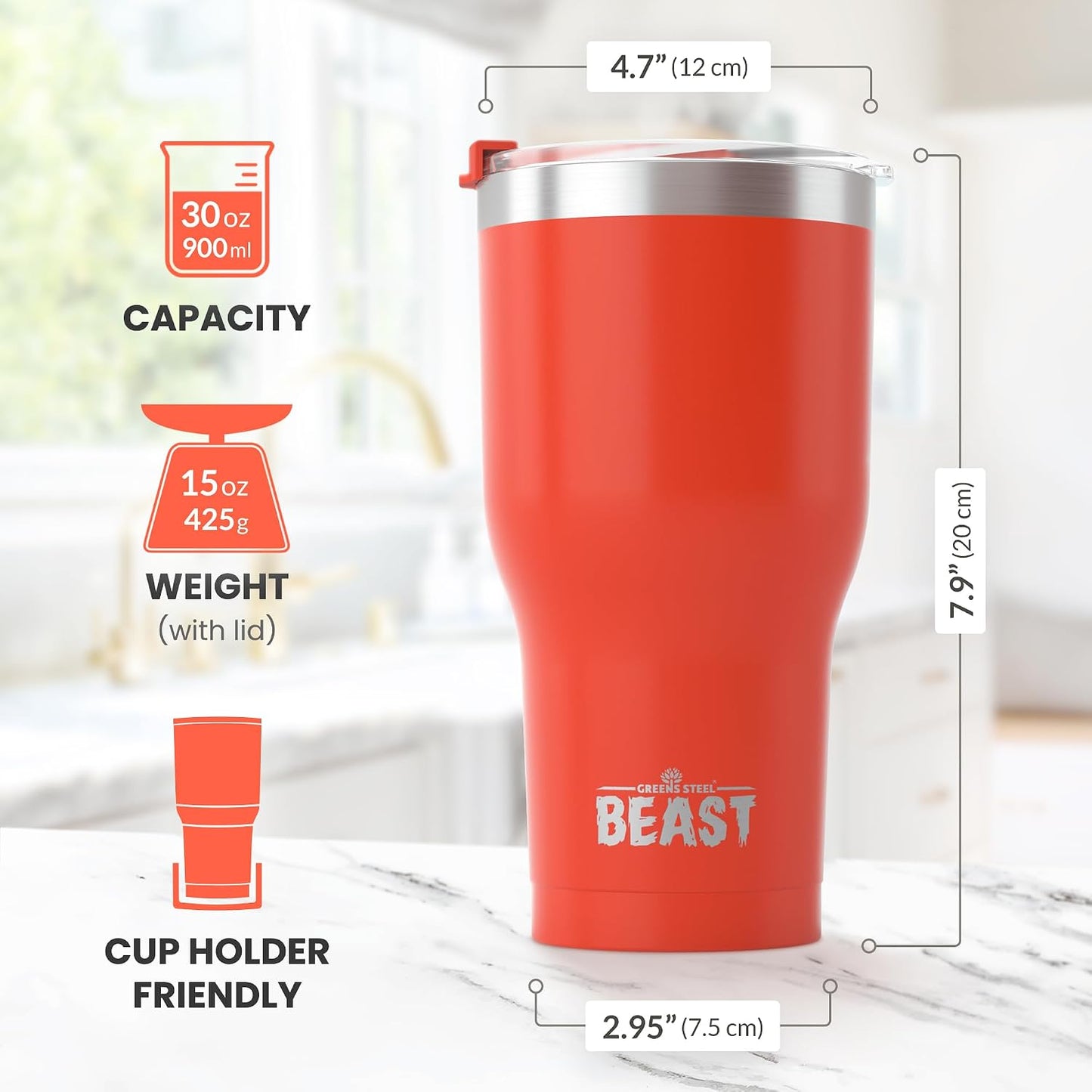 40 oz tumbler - Vacuum Insulated Tumbler with Straw - Leak Proof Stainless Steel Travel Mug - Double Wall Iced Coffee Cup - Reusable Water Bottle - Gifts for Mom, Women and Men (Cupcake Pink)