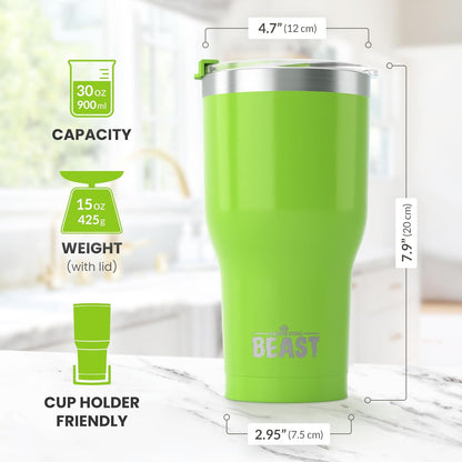 40 oz tumbler - Vacuum Insulated Tumbler with Straw - Leak Proof Stainless Steel Travel Mug - Double Wall Iced Coffee Cup - Reusable Water Bottle - Gifts for Mom, Women and Men (Cupcake Pink)