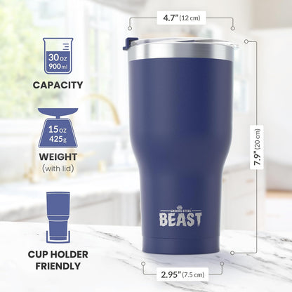 40 oz tumbler - Vacuum Insulated Tumbler with Straw - Leak Proof Stainless Steel Travel Mug - Double Wall Iced Coffee Cup - Reusable Water Bottle - Gifts for Mom, Women and Men (Cupcake Pink)