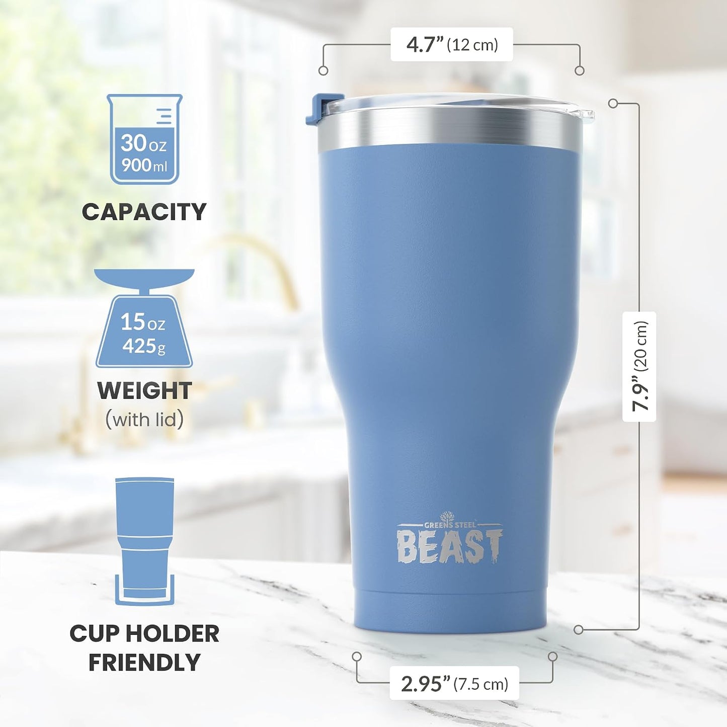 40 oz tumbler - Vacuum Insulated Tumbler with Straw - Leak Proof Stainless Steel Travel Mug - Double Wall Iced Coffee Cup - Reusable Water Bottle - Gifts for Mom, Women and Men (Cupcake Pink)