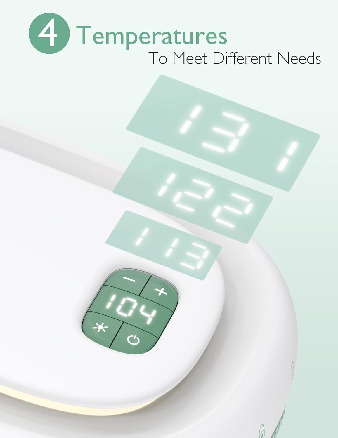 Baby Wipe Warmer, Innovative Spring Design,Large Capacity Dispenser