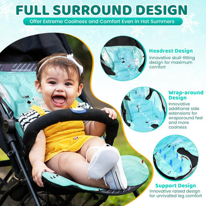 Orzbow Stroller Cooling Pad for Baby, Universal Fit
