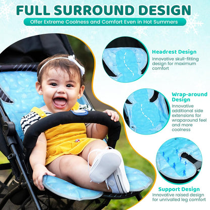 Orzbow Stroller Cooling Pad for Baby, Universal Fit