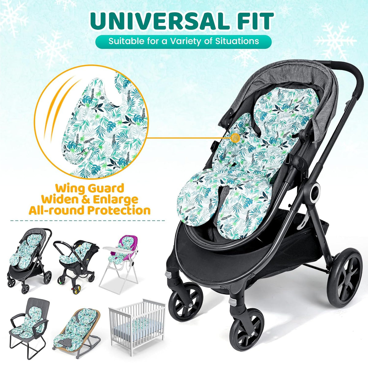 Orzbow Stroller Cooling Pad for Baby, Universal Fit