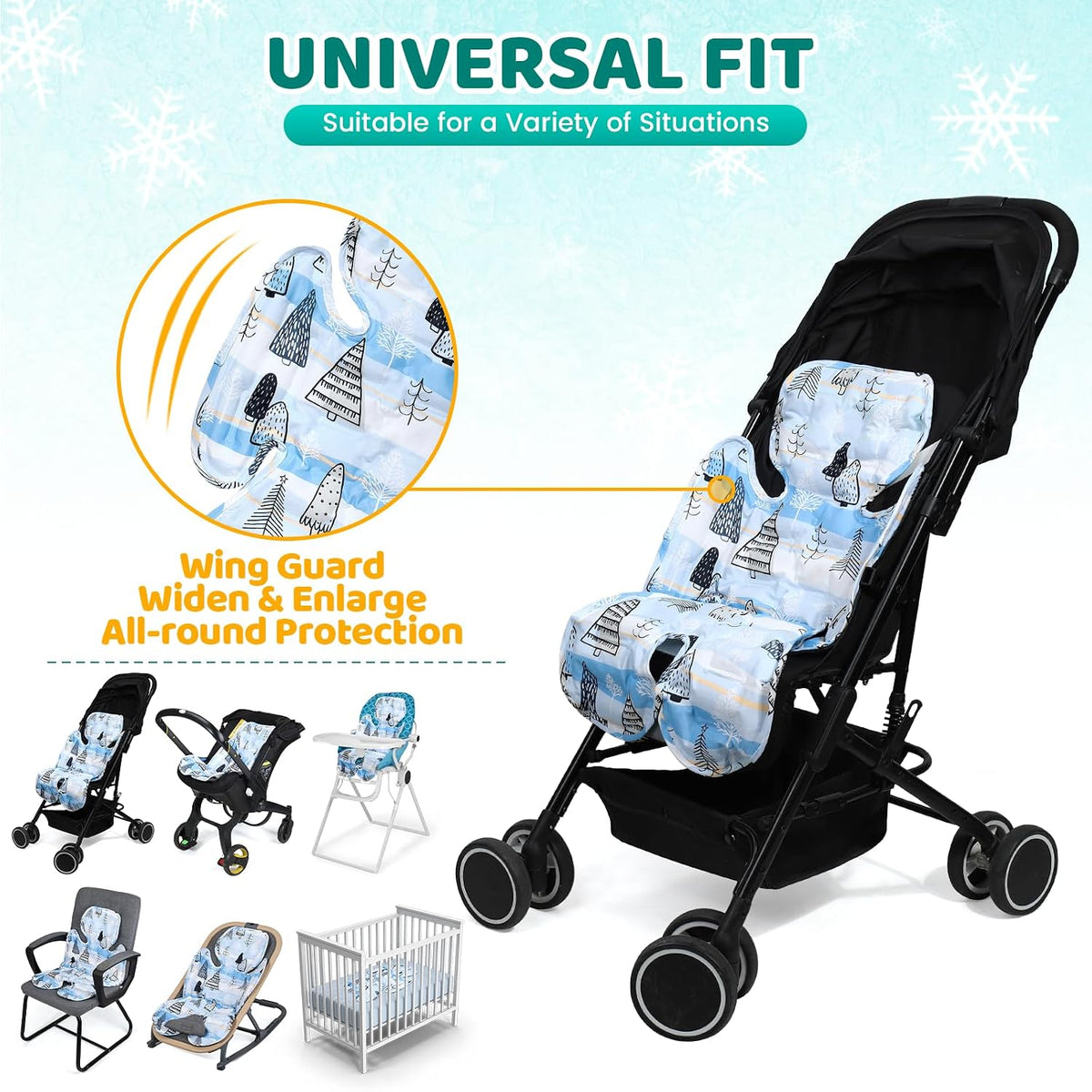Orzbow Stroller Cooling Pad for Baby, Universal Fit