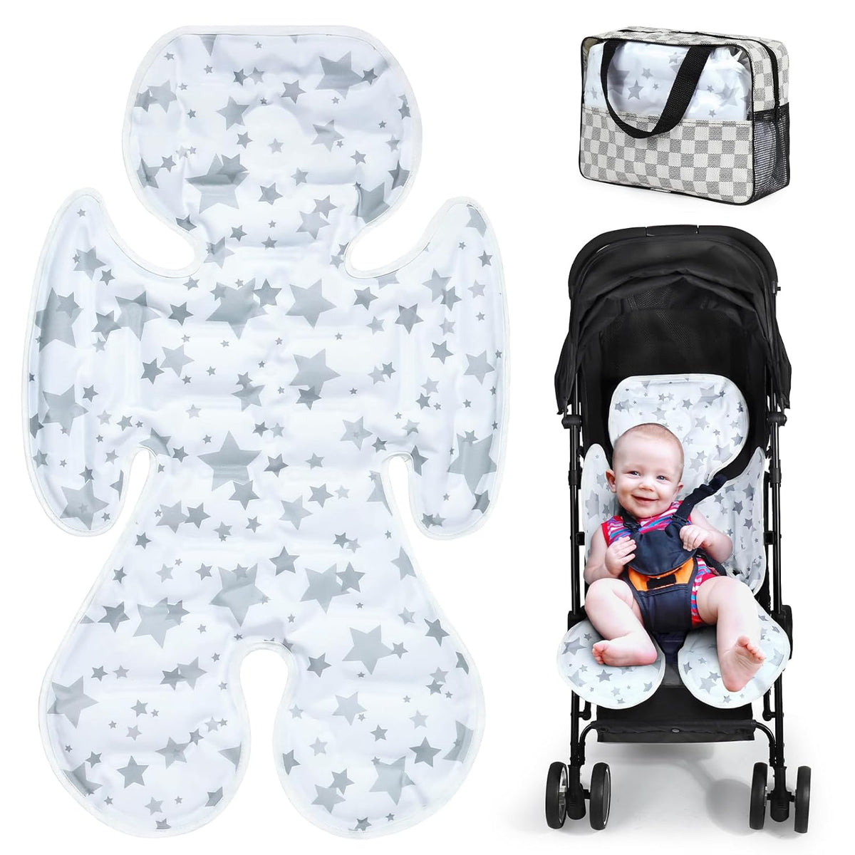 Orzbow Stroller Cooling Pad for Baby, Universal Fit
