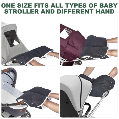Pushchair Hand Muff Universal Hand Warmer Waterproof Windproof