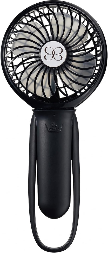 Buggygear 3 Speed USB Rechargeable Turbo Fan with Power bank and LED Flashlight, Buggy Gear - Black/Champagne