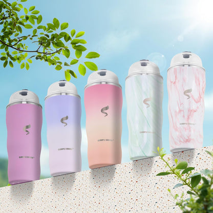 20 oz Insulated Tumbler, Straw and Flat Lids,Jelly Green | 18/8 stainless steel, double-wall vacuum insulation, BPA-free materials, reusable straw, for everyday hot and cold drinks.