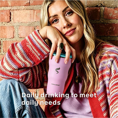 20 oz Insulated Tumbler, Straw and Flat Lids,Jelly Green | 18/8 stainless steel, double-wall vacuum insulation, BPA-free materials, reusable straw, for everyday hot and cold drinks.