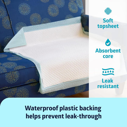 Bed Pads Disposable Adult, Heavy Duty Chux Pads, 36x36, Incontinence Bed Pads for Adults, Chucks Underpads Extra Large, Disposable Bed Pads for Incontinence, Pee Pads
