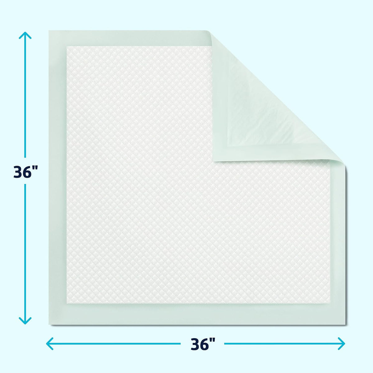 Bed Pads Disposable Adult, Heavy Duty Chux Pads, 36x36, Incontinence Bed Pads for Adults, Chucks Underpads Extra Large, Disposable Bed Pads for Incontinence, Pee Pads