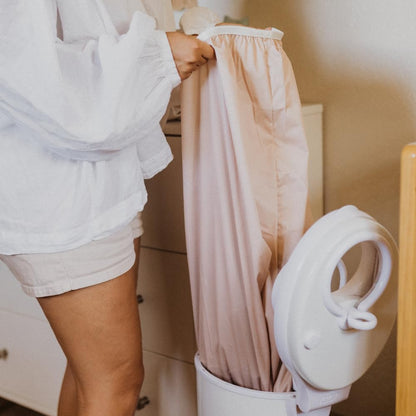 Waterproof Diaper Pail Liner | 2 Pack | With Strap For Pails