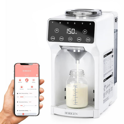 Smart Baby Formula Maker - Advanced WiFi Bottle Maker Formula Dispenser Machine with Automatic Mix & Clean, Instant Warm Water, Fast Milk Make with Accurate Dispensing & Temperature Control