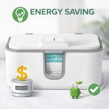 Wet Wipes Heater, Baby Wipe Warmer with Moisture Lock, Even Heating