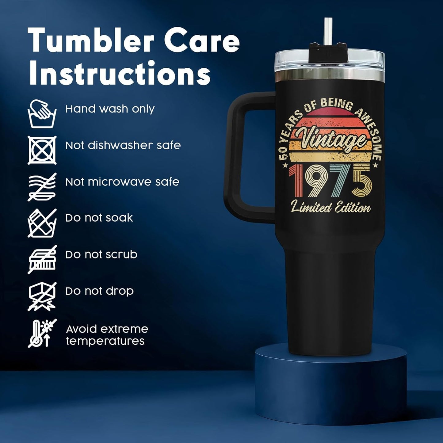 Dad Dadman Funny 40 oz Tumbler with Handle, Funny Dad Gift | Gift for Dad Tumbler 40oz, Cool Dadman Travel Mug, Funny Superhero Birthday from Daughter Son - Colors A