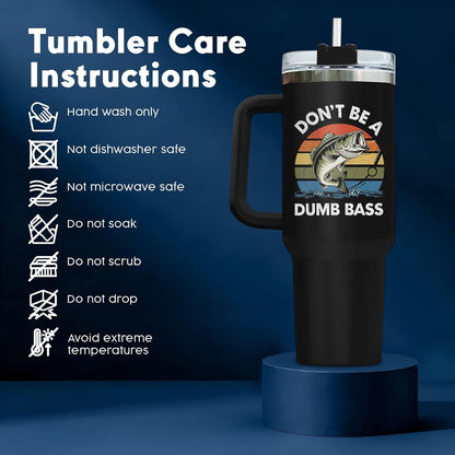 Dad Dadman Funny 40 oz Tumbler with Handle, Funny Dad Gift | Gift for Dad Tumbler 40oz, Cool Dadman Travel Mug, Funny Superhero Birthday from Daughter Son - Colors A