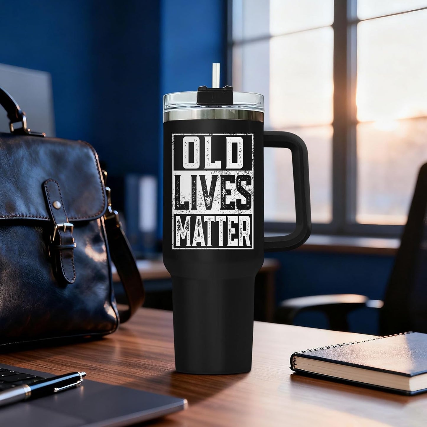 Dad Dadman Funny 40 oz Tumbler with Handle, Funny Dad Gift | Gift for Dad Tumbler 40oz, Cool Dadman Travel Mug, Funny Superhero Birthday from Daughter Son - Colors A