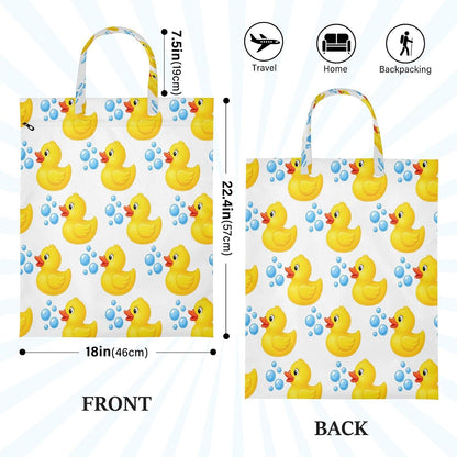 Rubber Ducks Waterproof Travel Laundry Bag Reusable 2 Pack