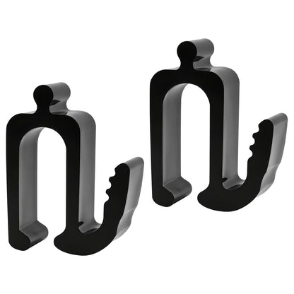 2PCS Multipurpose Side Hooks Universal Wagon Accessories with 30 kg Load Capacity for Balance Bikes & Bags, Space-Saving Travel Organizer for All Wagon Stroller, Suitable for Travel and Daily Use