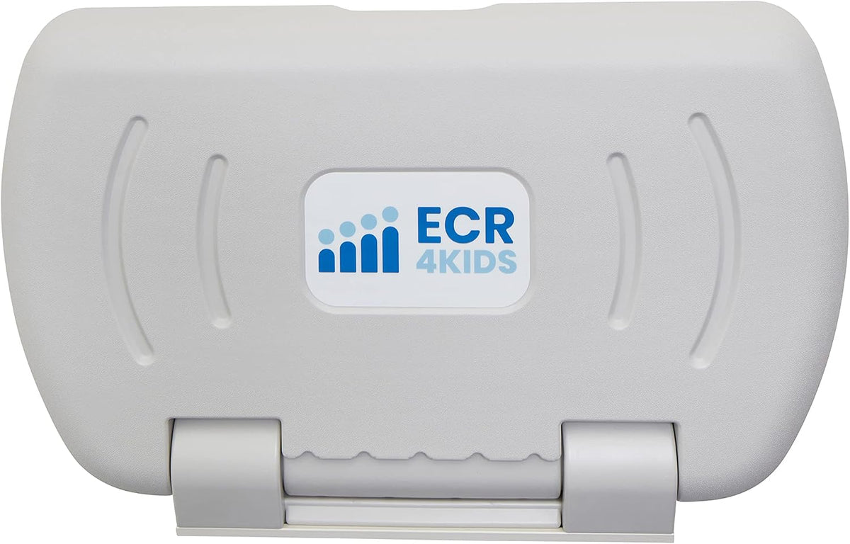 Horizontal Wall-Mounted Baby Changing Station, Slim, White Granite