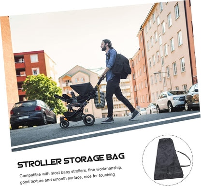 Stroller Travel Bag for Airplane Water Resistant Stroller Cover with Inner Storage Pouch Heavy Duty Travel Accessory for Parent Trips