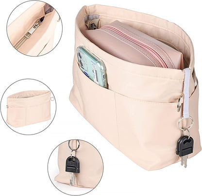 Nylon Handbag Organizer Insert - Purse Tote Shaper in Bag