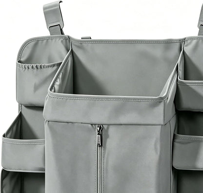 Diaper Organizer Changing Table – Large Capacity Multi Pockets Zipper for