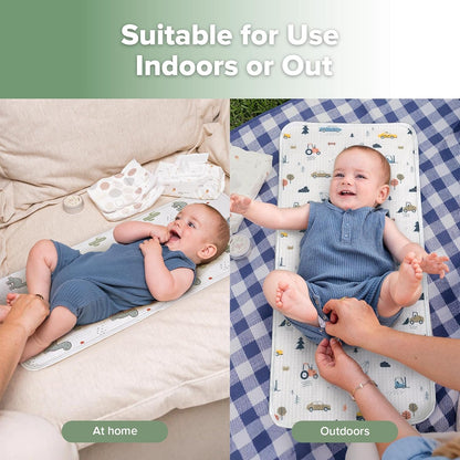 Waterproof Changing Pad Liners, Soft & Breathable, 2pcs, 13" x 27.5"