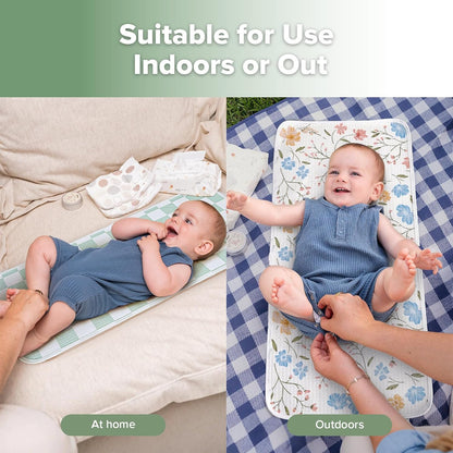 Waterproof Changing Pad Liners, Soft & Breathable, 2pcs, 13" x 27.5"