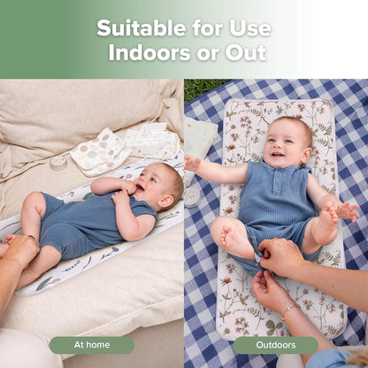 Waterproof Changing Pad Liners, Soft & Breathable, 2pcs, 13" x 27.5"