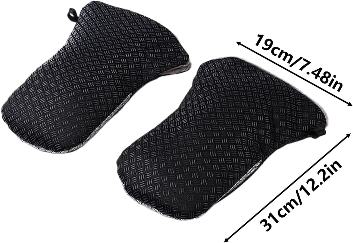 Stroller Mittens – Waterproof Winter Gloves for Adults Sturdy Design with Adjustable Fit Anti Static Accessories for Caregivers Parents Boys Girls Outdoor Shopping Cart 12.2x7.48x1.18 Inches